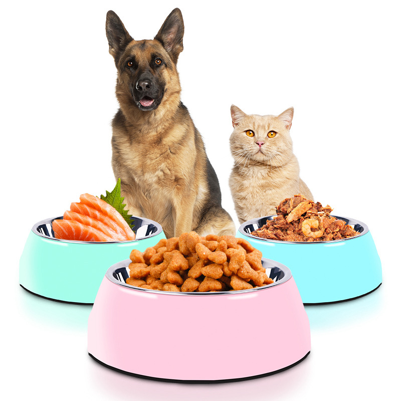 狗食盆猫盆美耐皿不绣钢狗盆